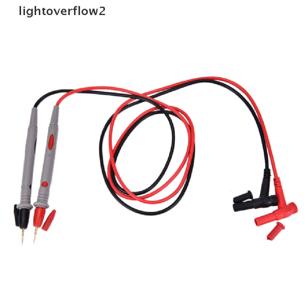 (lightoverflow2) 2pcs / Set Pena Kabel Multimeter Digital Universal