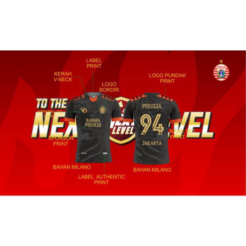 JERSEY FANTASY HUT PERSIJA 94 TAHUN