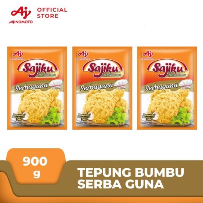 

Sajiku Tepung Bumbu Serba Guna 900g (3pcs)