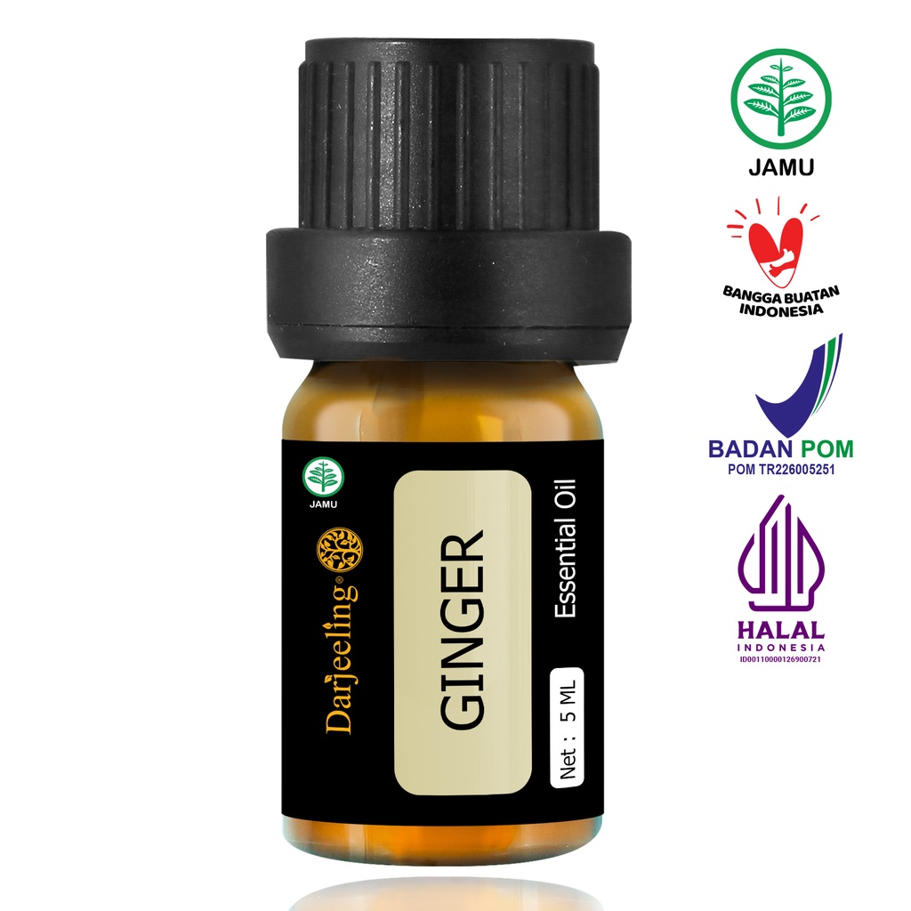 Darjeeling Ginger Essential Oil / Minyak Jahe Aromaterapi