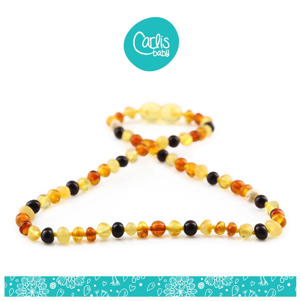 XB43M1 Kalung dan Gelang Amber Tumbuh Gigi Bayi By Carlis Baby