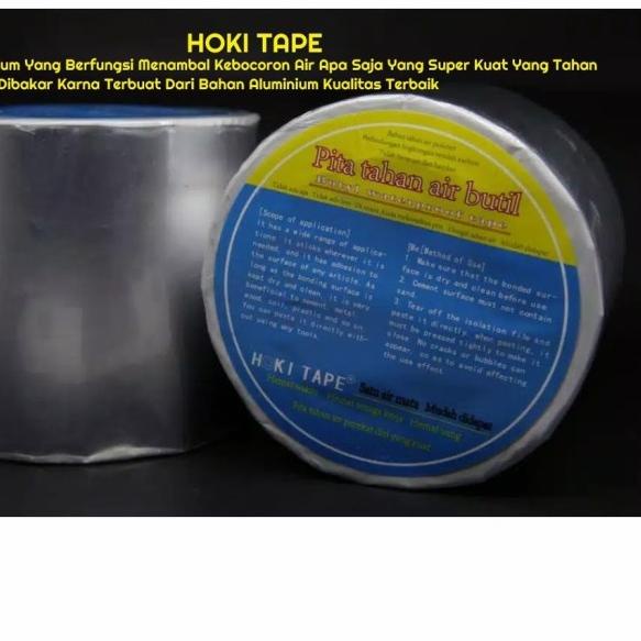 

lakban anti bocor aluminium foil 5cmx4m hoki tape original