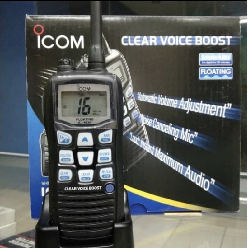 HT Icom M36 Marine