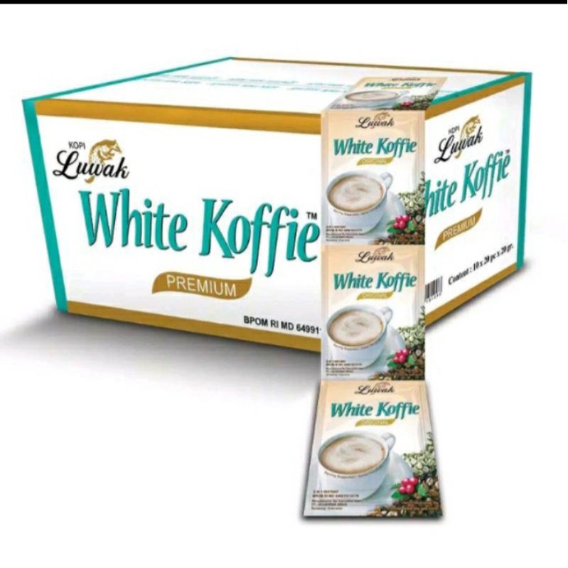 

white koffie luwak