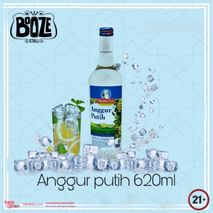 Anggur Putih Orang Tua 620ml