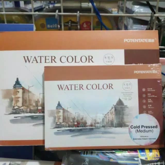 

Update Potentate Water Color Pad Cold Press (Medium Surface) 135X195Mm Gilaa!!!