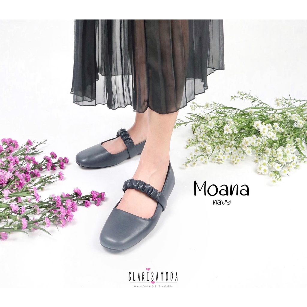 GLARISAMODA Moana Flatshoes Serut Nyaman Empuk Sepatu kerja wanita sepatu sekolah