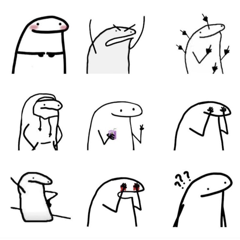 

20pcs Stiker Memes For Notes / Diary