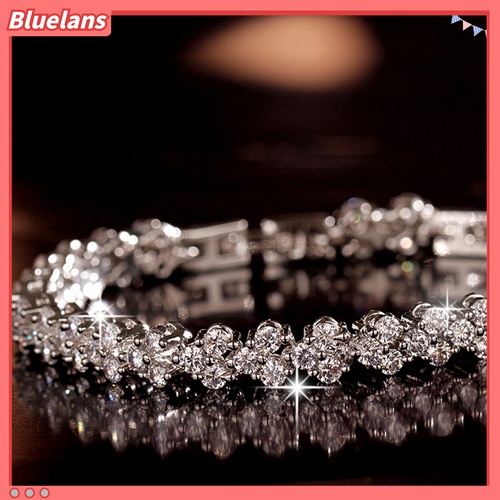 Gelang Bangle Berlian Imitasi Elegan Untuk Wanita