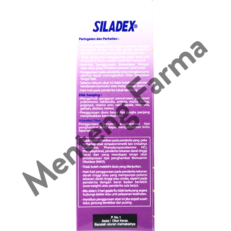 Siladex Flu 60 mL - Obat Pereda Gejala Flu Batuk