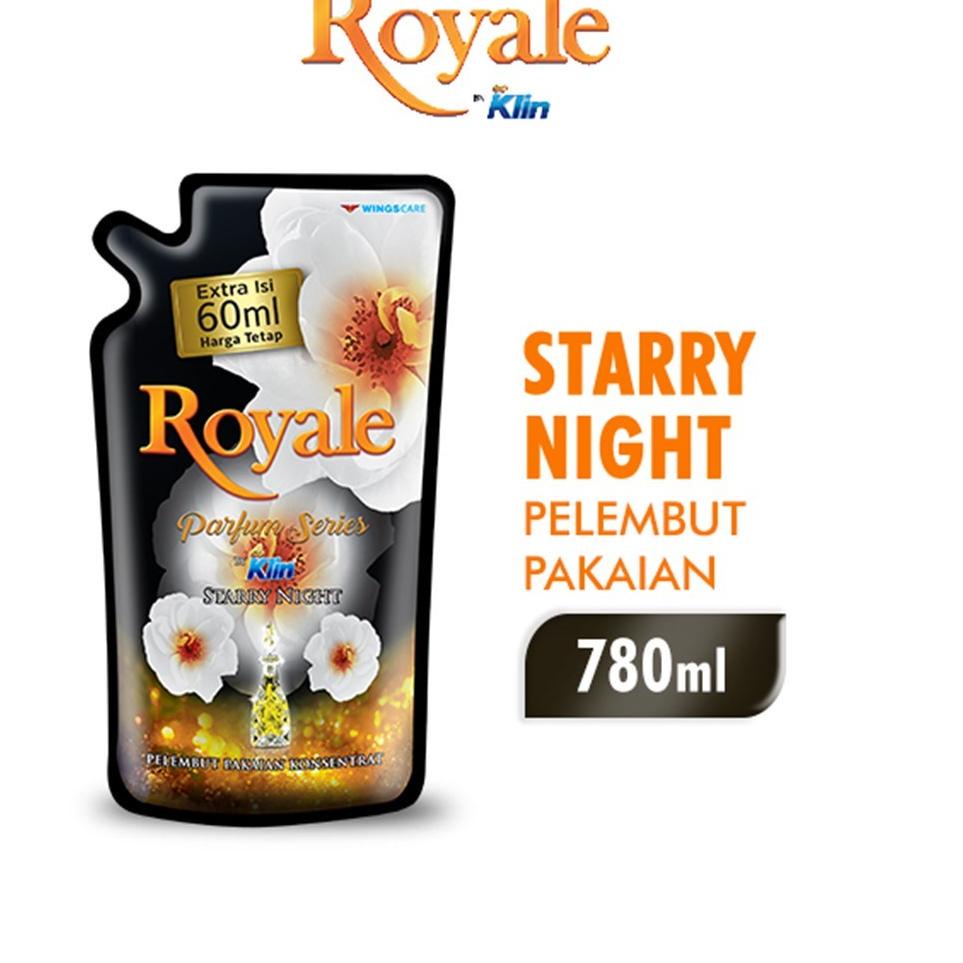 Buruan pesan--ROYALE Parfum Series by Soklin SOFTENER Pelembut dan Pewangi Pakaian White Strarry Nig
