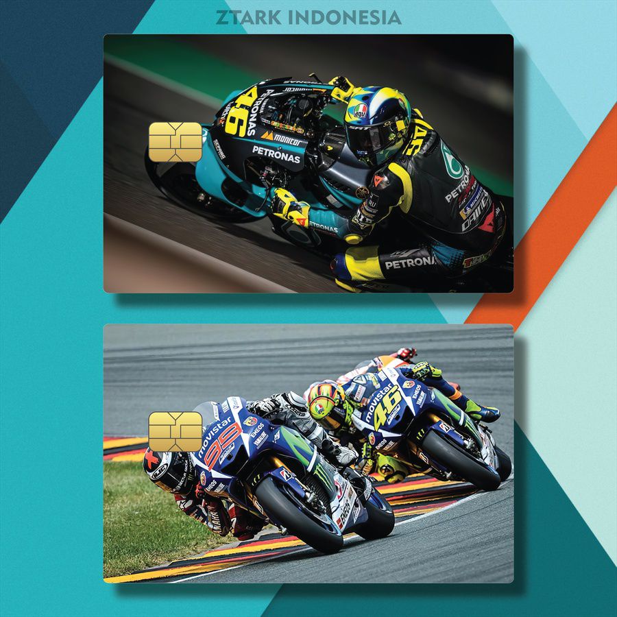 STIKER ATM CUSTOM GAMBAR MOTOGP ROSSI PXZUA/82NQF/ SKIN KTP GAMBAR FOTO MOTOGP MARQUEZ / STIKER ATM 