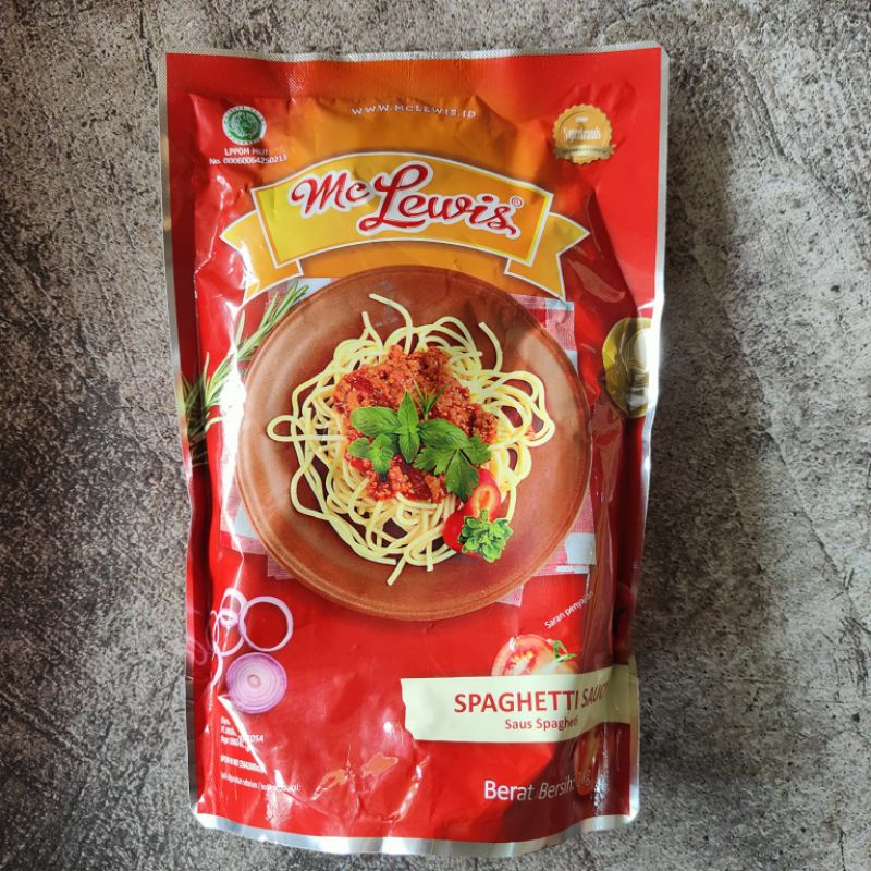 

MC LEWIS SPAGHETTI SAUCE 1KG