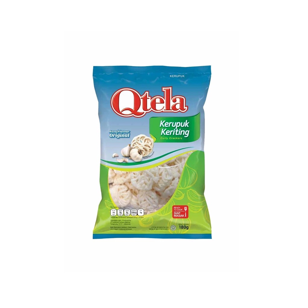 Qtela Kerupuk Keriting 180gr