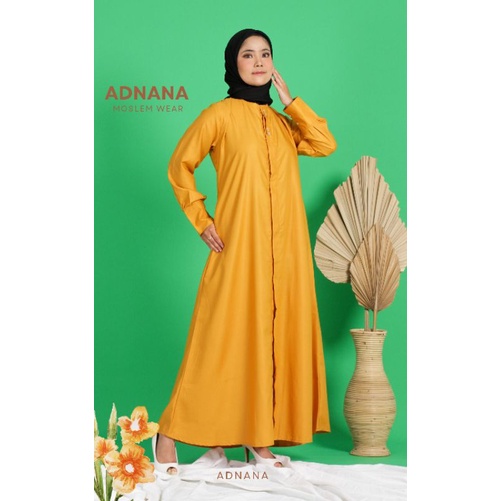 GAMIS DEWASA POLOS KUNING MUSTARD