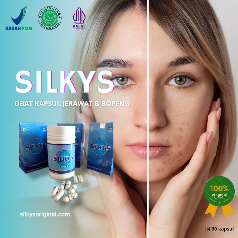 SILKYS OBAT JERAWAT 100℅ AMPUH [ORIGINAL]