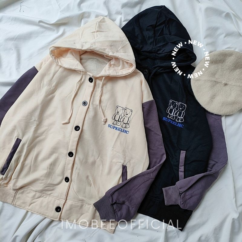 TWINBEAR JACKET // BASEBALL SUPKELHC HOODIE