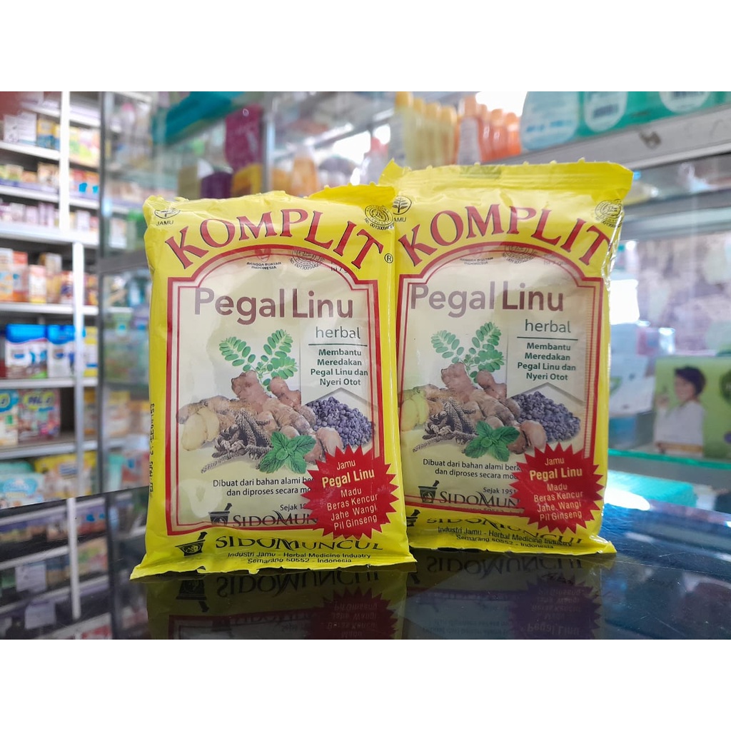 JAMU KOMPLIT PEGAL LINU SIDOMUNCUL SACHET