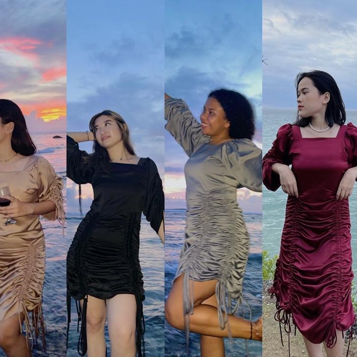 Recomended Glamour Dress / Prom Dress / Birthday Dress / New year Dress / Satin Dress / Dress pantai