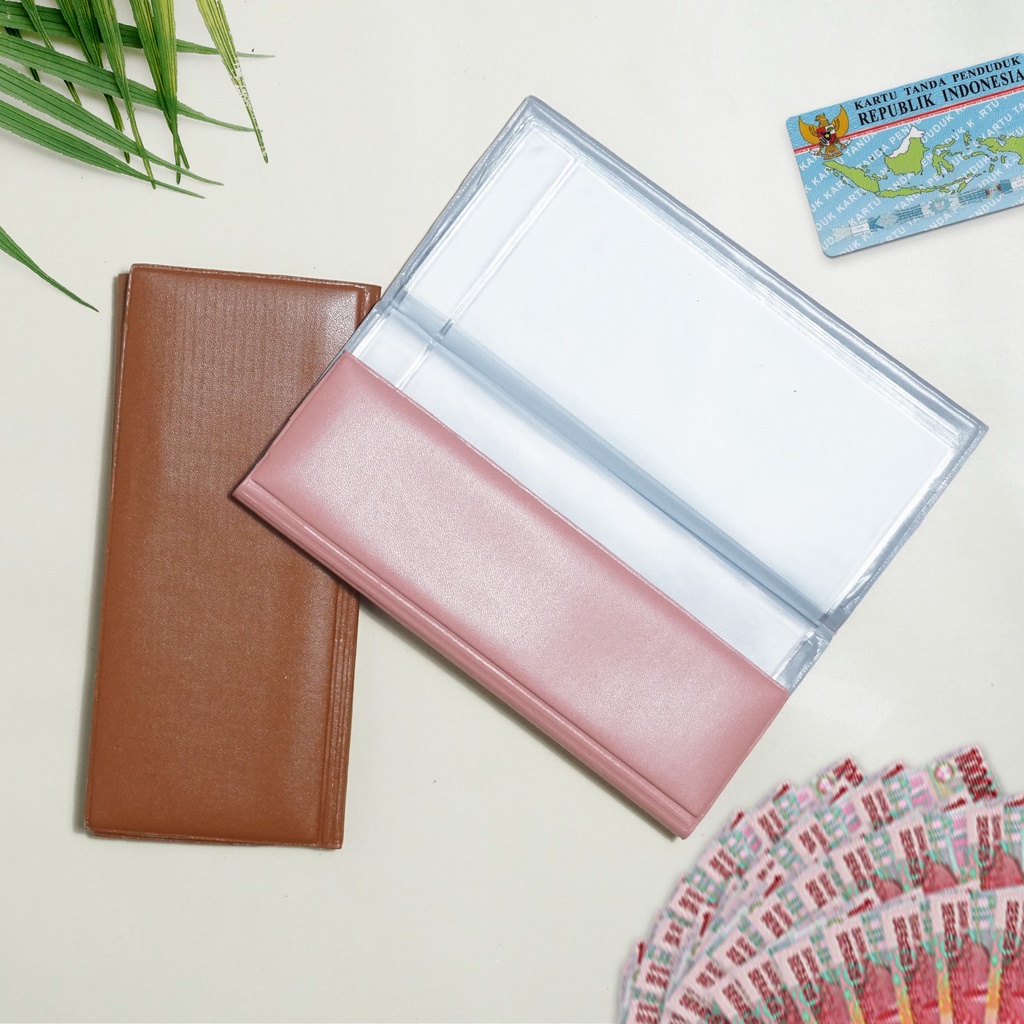 Dompet Disiplin Keuangan Polos Mini 32 Slot /Disiplin Keuangan Keluarga/ Dompet Disiplin Keuangan Bulanan / Wallet Organizer