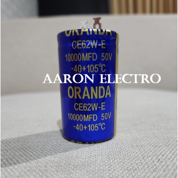 Elco Elko 10000UF 50V ORANDA CE62W-E