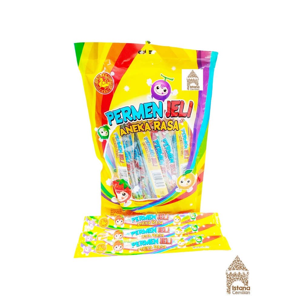 Permen Jeli Rainbow Aneka Rasa PACK (isi 24 pcs)