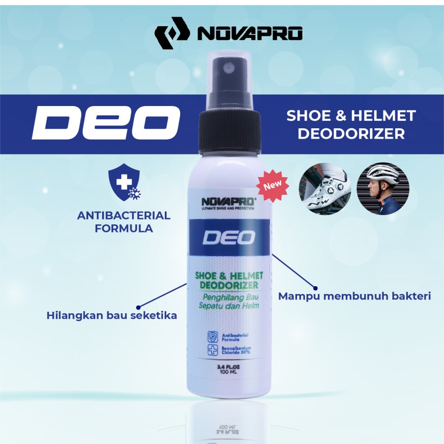 NOVAPRO SHOE FOAM CLEANER Pembersih Perawatan cuci Sepatu Tanpa Air waterless