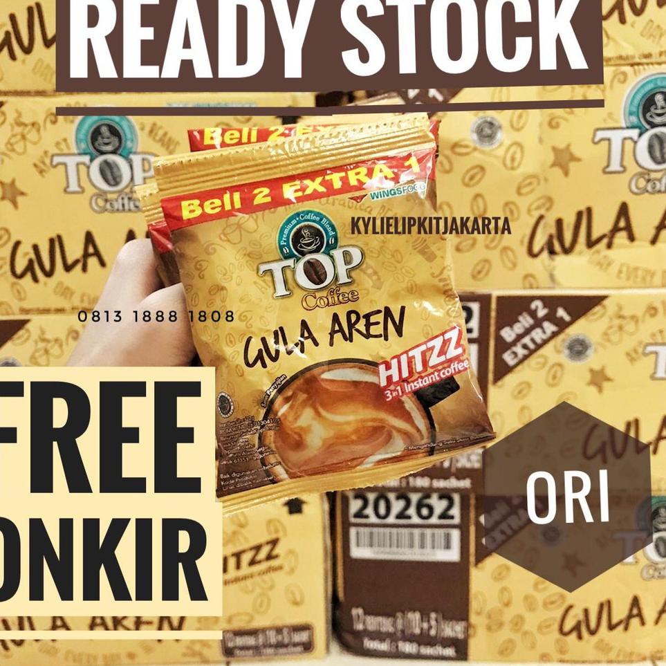 

➻Terlaku.➻ DL6YH [1 RENCENG SI 15 SACHET] Top Kopi GULA AREN Coffee Instant 22 gr Wings Food PROMO 22gr Renteng 92 ➻Baru