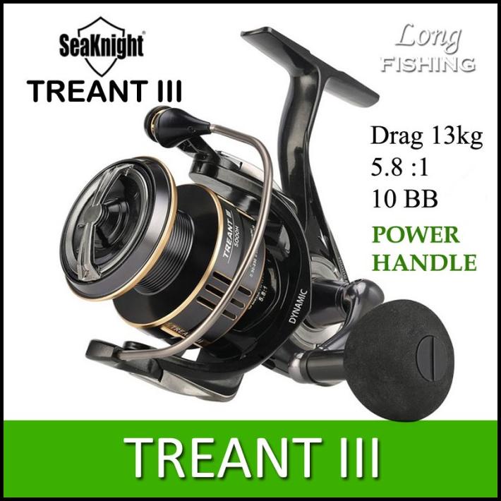 Reel Pancing Seaknight Treant Iii Power Handle Max Drag 28Lb