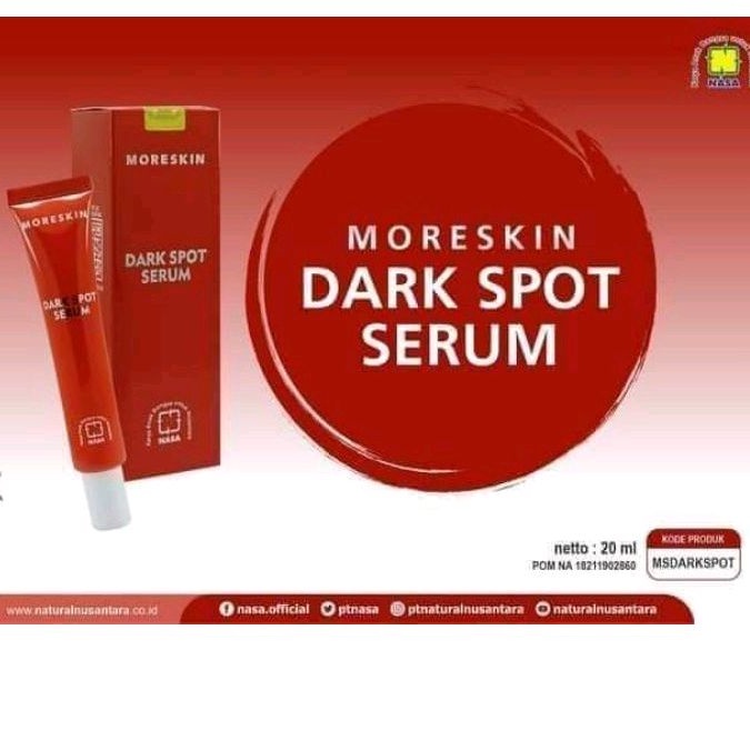 Moreskin dark spot serum NASA