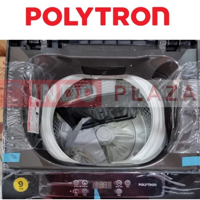 MESIN CUCI POLYTRON 1 TABUNG 9 Kg / 9kg ZEROMATIC BELLEZA PAW-90518