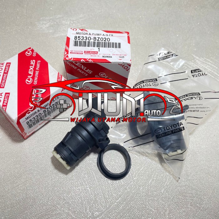 MOTOR WASHER FR DINAMO TABUNG AIR WIPER DEPAN AVANZA XENIA RUSH TERIOS .