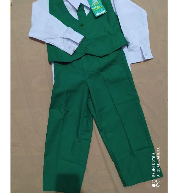 [KWU.18Oc22ᴼ] seragam TK hijau seragam MI Seragam muslimat seragam sekolah