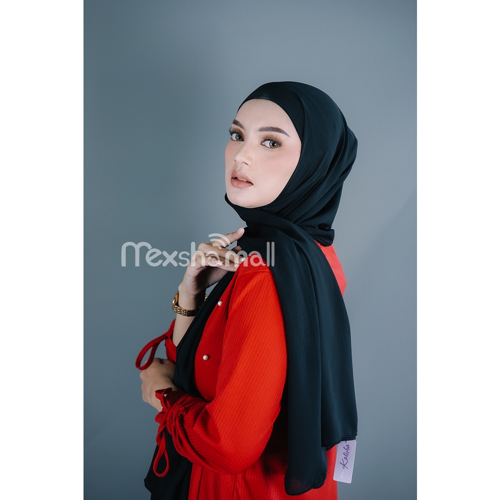 Pashmina Inner 2 in 1 Seruti Premium I Pashmina Instan Ceruty Babydoll