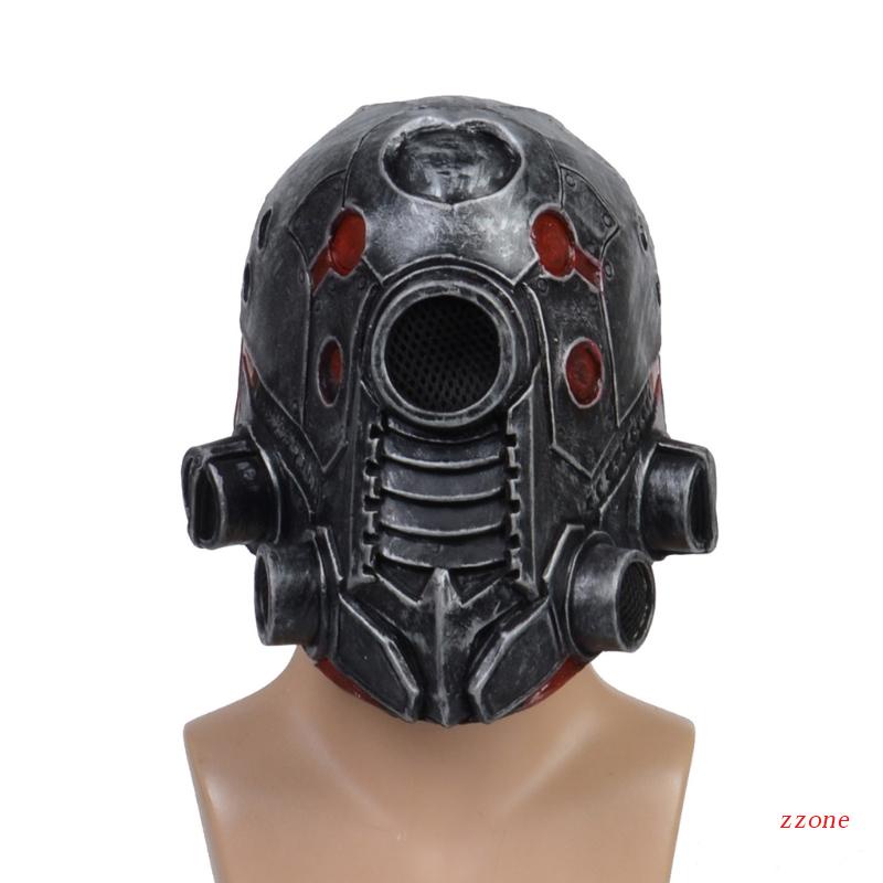 Helm Robot Bahan Lateks Gaya Retro Steampunk Untuk Perlengkapan Pesta Halloween