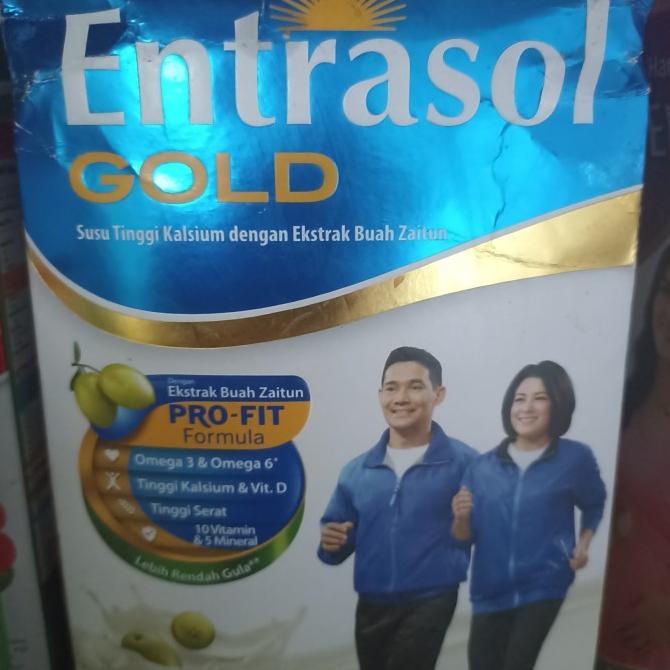 

[ COD ] entrasol gold 600gr vanilla