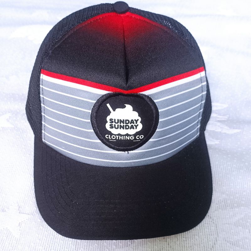 Topi trucker jaring sunday sunday