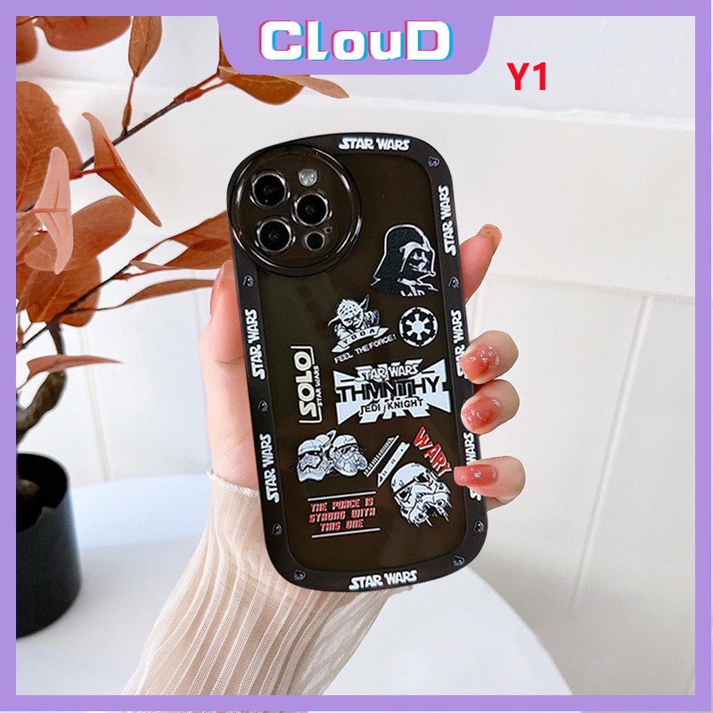 Case Lensa Bulat Lembut Oppo A57 A17 A16 A95 A77s A54 A7 A96 A55 A74 A3s A36 A16K A16E A76 A5s A15 A12 A35 A31 A1K A12E A53 A33 A16s A5 A9 Reno 6z 5z 8 6 7 4F Bintang Wars Sarung Airbag