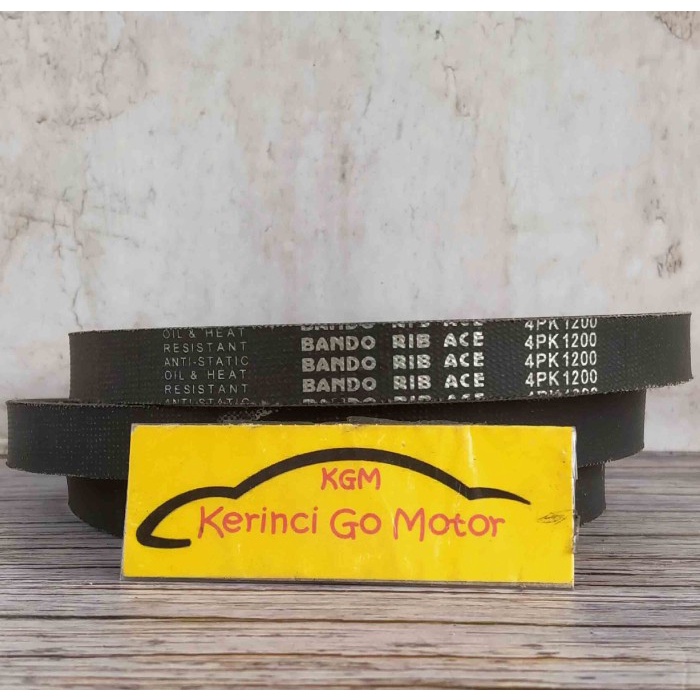 BANDO VAN BELT 4PK 1200 RIB BELT TALI KIPAS 4PK-1200 FAN BELT ALUR