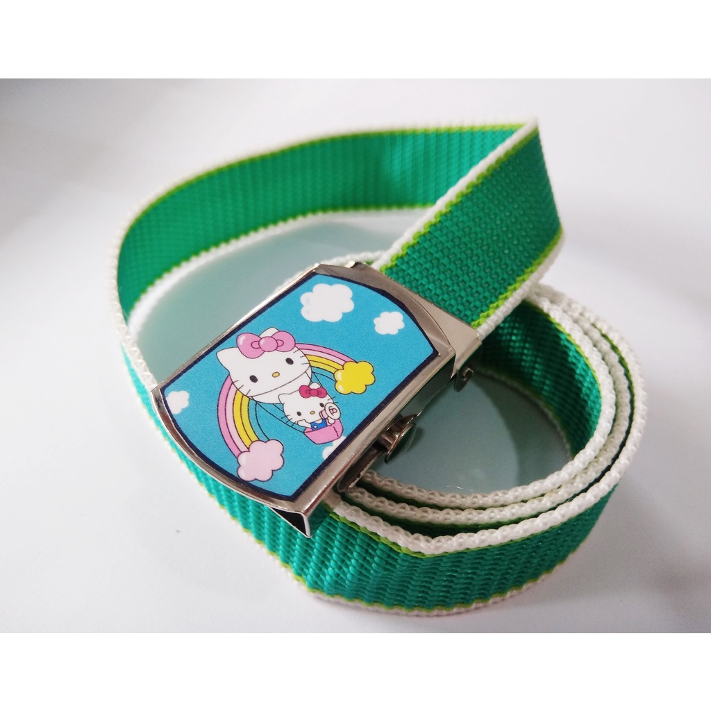 Fashion Anak Cewek Ikat Pinggang Anak Perempuan Motif Hello Kitty Sabuk Warna