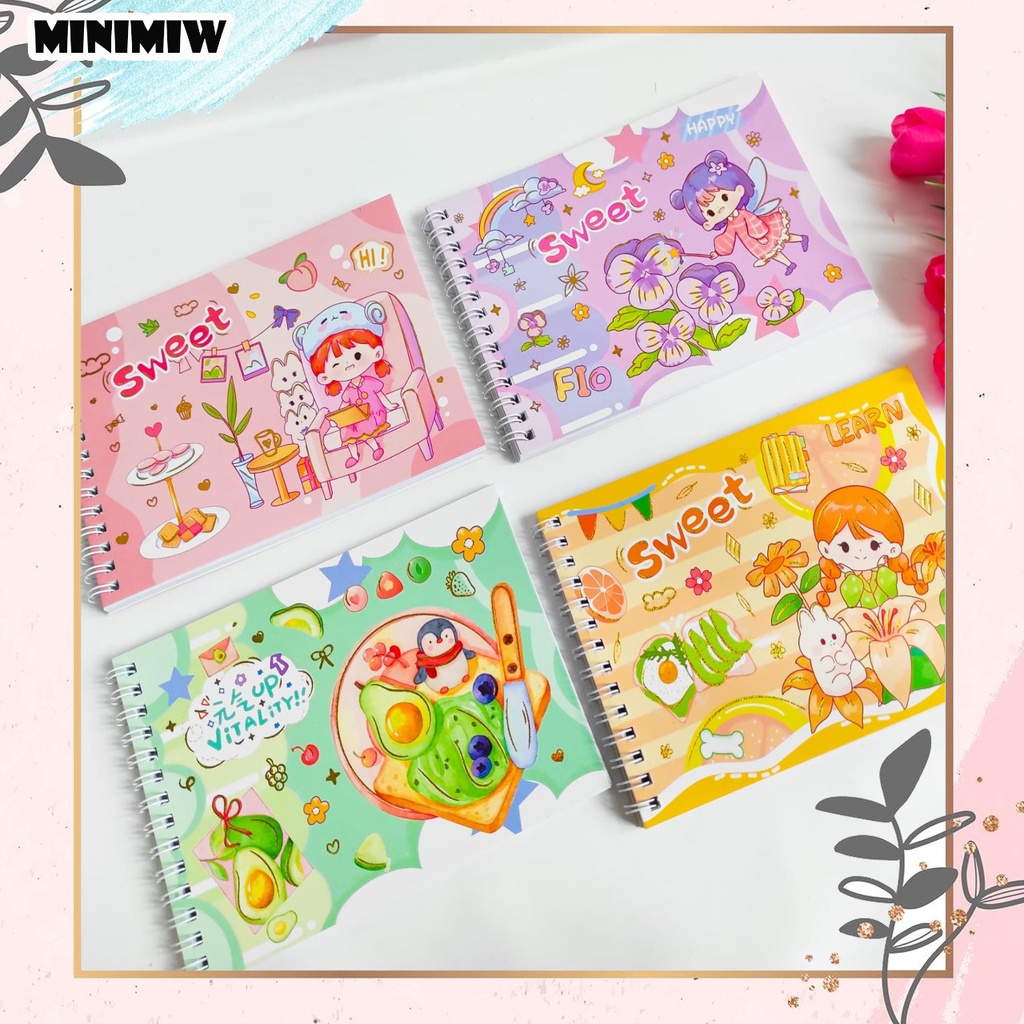 

PAKET STICKER KARAKTER CEWE 20 LEMBAR BENTUK NOTEBOOK SPIRAL KODE YD-B6TZ UNIK ALAT JURNALING LUCU IMUT KARAKTER GAMBAR