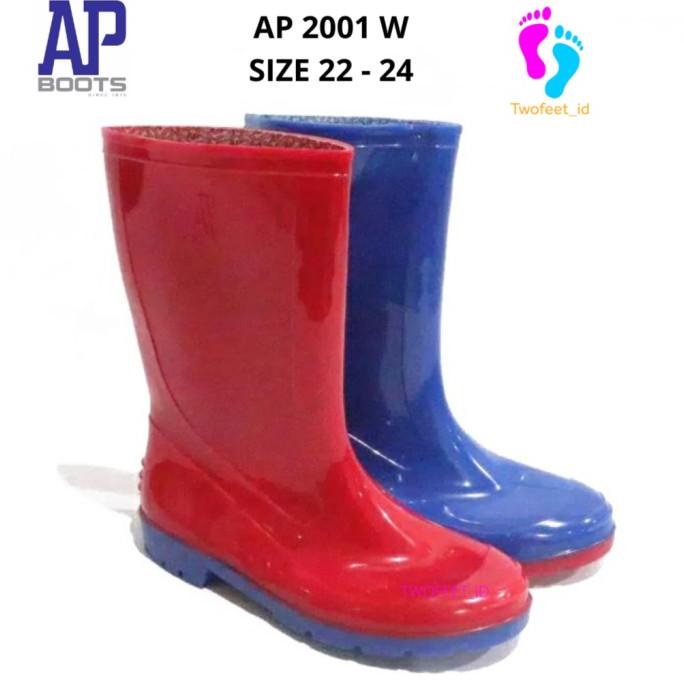AP BOOTS ANAK TANGGUNG / AP 2001 WARNA / AP BOOTS ANAK SIZE 34 - 39
