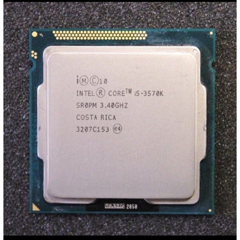 PROCESSOR INTEL CORE I5 3570k TRAY + FAN ORI LGA 1155r