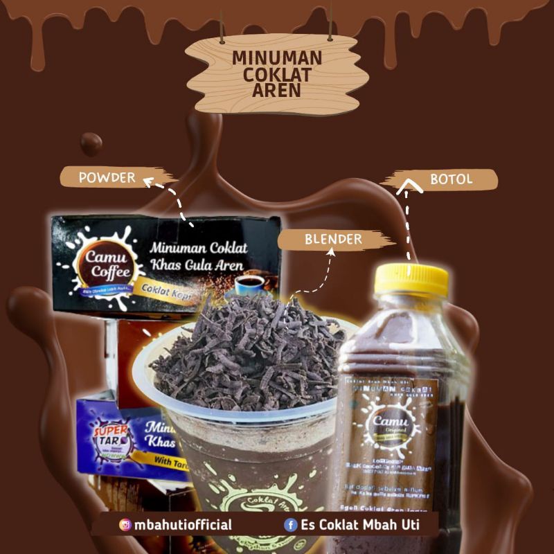 

[Coklat Aren Mbah Uti] 500gr