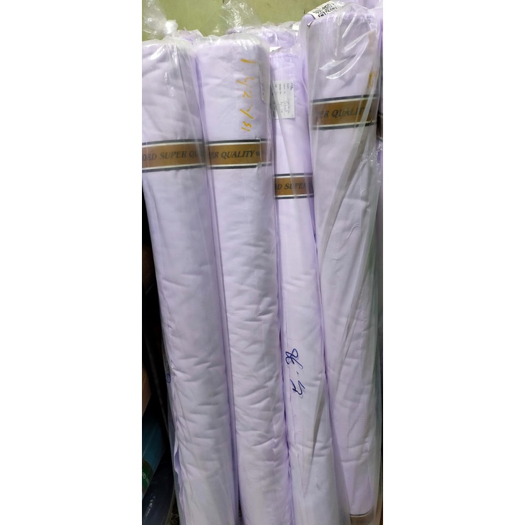 Kain Murah Berkualitas Oxford  Osfot PUTIH PER 1 ROLL 60 YARD 150CM