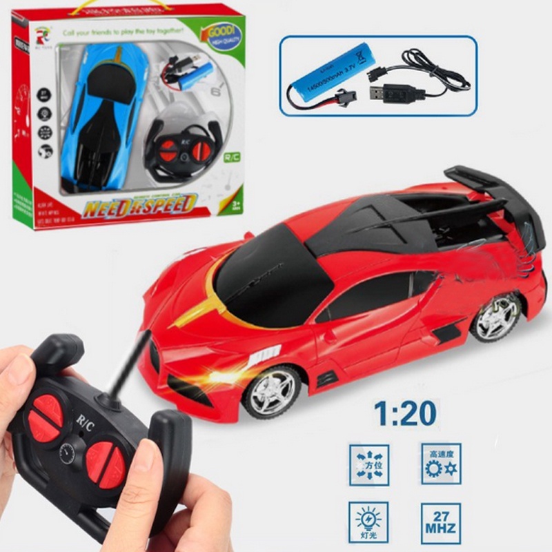 Mainan Anak Mobil Mobilan Remote Control Sedan