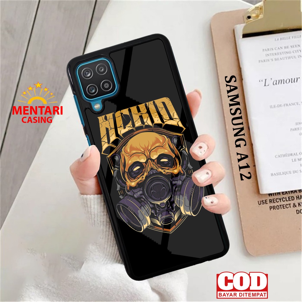 Case SAMSUNG A12 CASING SAMSUNG A12 [ JPN ] Mentari casing case hp kondom hp case custom case casing