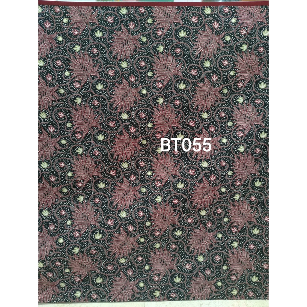 BT 055 kain batik terbaru jual meteran rollan harga per setengah meter  happychild