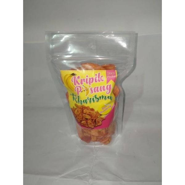 

kripik pisang rasa strawberry 100g