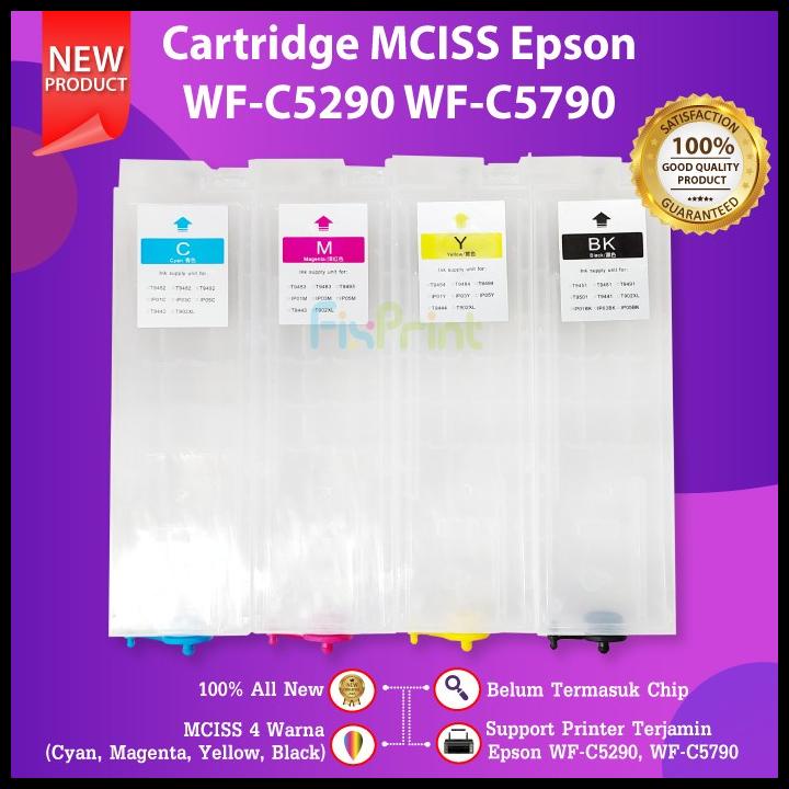 Cartridge Mciss Epson Wf-C5290 Wf-C5790 Refillable C5290 Wf C5790